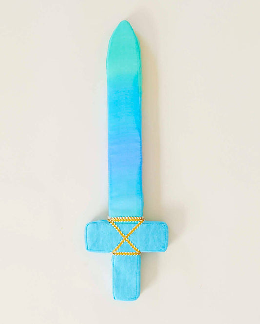 Soft Sword for Kids Pretend Play - Natural Silk, Waldorf Toy