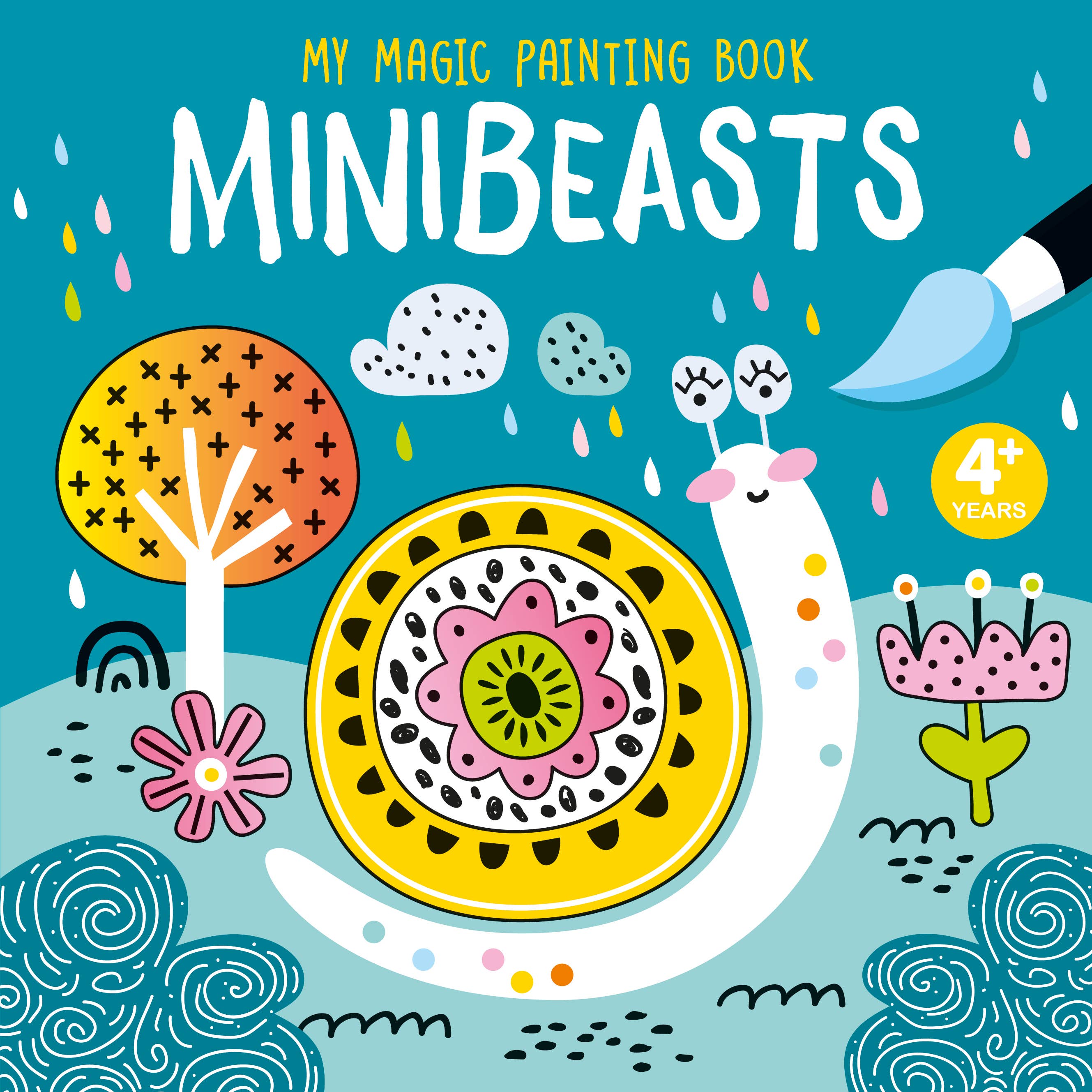 Minibeast Magic Painting Activity Book – The Little